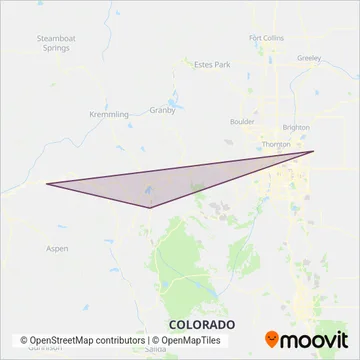 Epic Mountain Express coverage area map