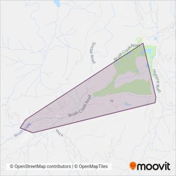 Snowmass Village Shuttle coverage area map