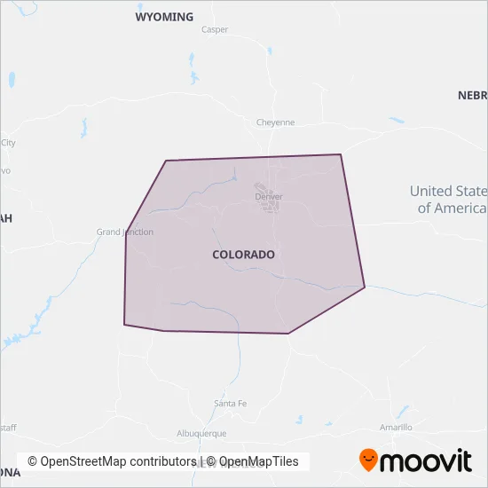 Outrider coverage area map