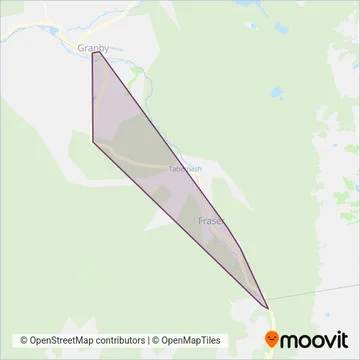 The Lift coverage area map
