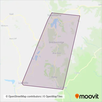 Summit Stage coverage area map