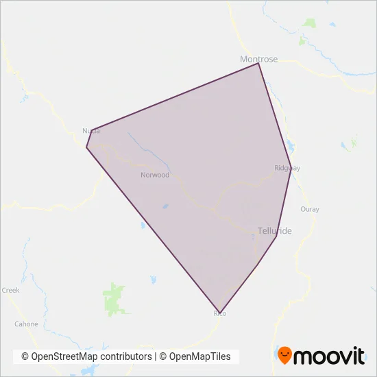 SMART coverage area map