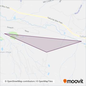 Town of Mountain Village coverage area map