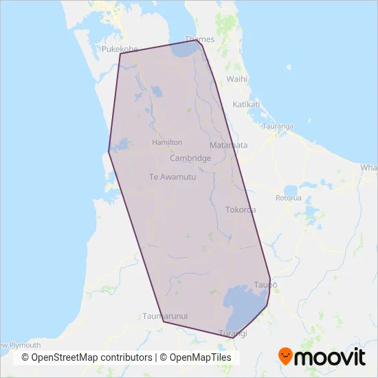 Busit (Bus) coverage area map