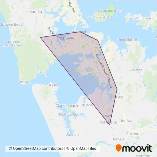 AT Metro coverage area map