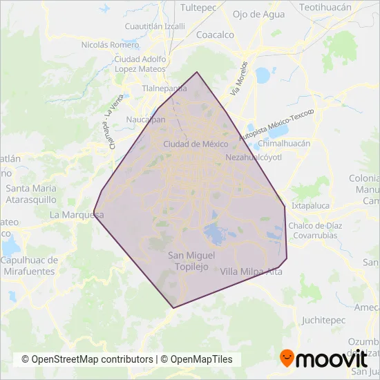 RTP coverage area map