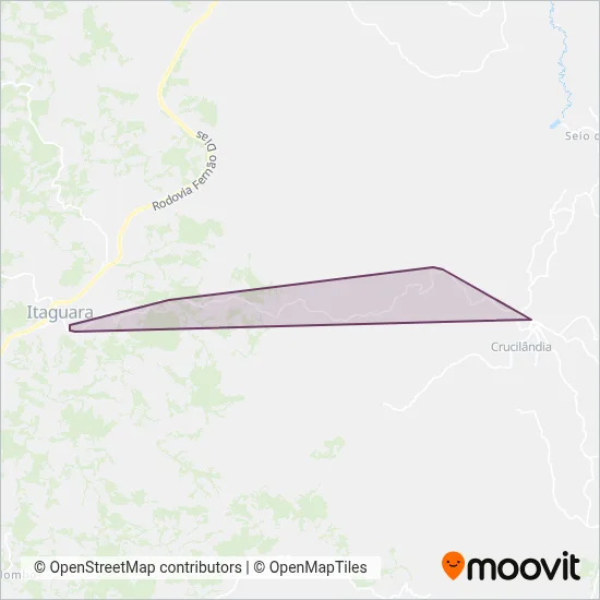Transmoreira coverage area map