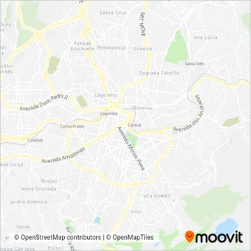 Teixeira coverage area map