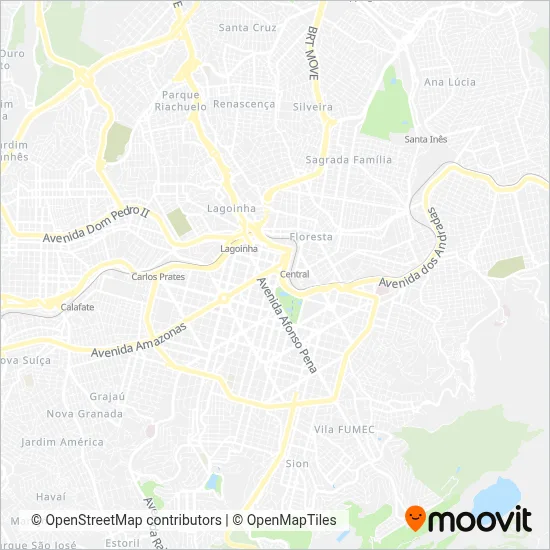 Teixeira coverage area map