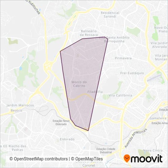 LAGUNA - TRANSCON coverage area map