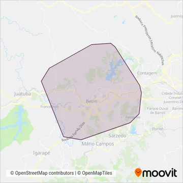 Santa Edwiges coverage area map