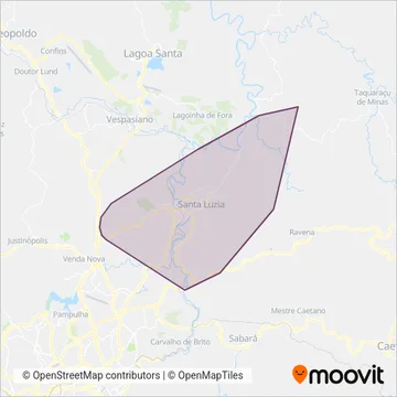RODAP coverage area map