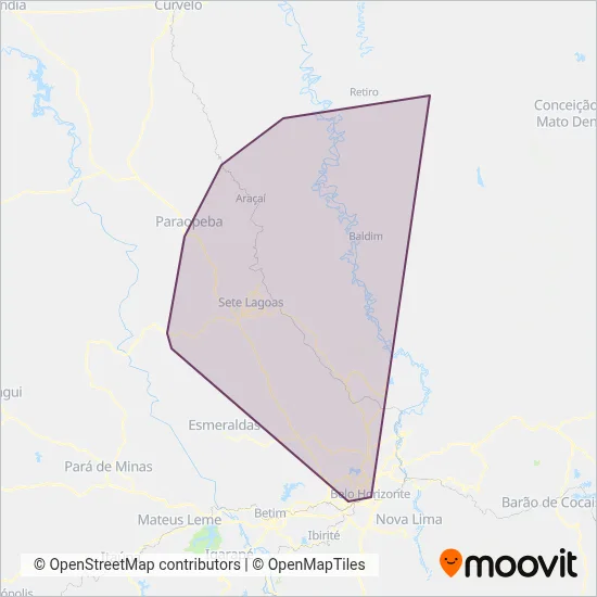 Setelagoano coverage area map