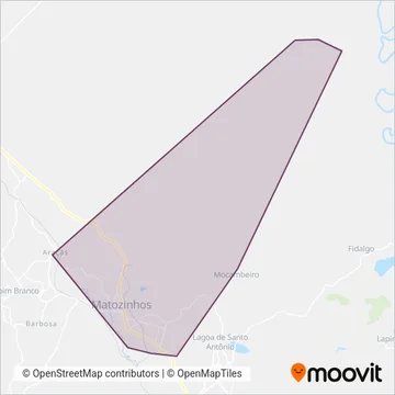 ETM coverage area map