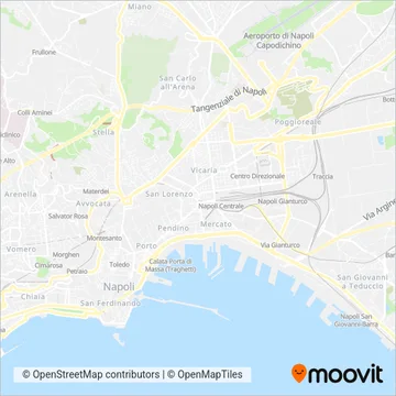 Navigazione Libera del Golfo coverage area map