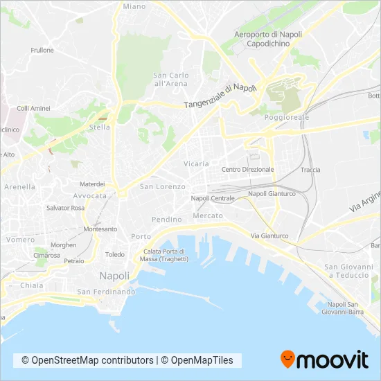 SNAV coverage area map