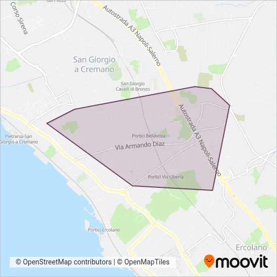 Area coperta dal servizio di TLA