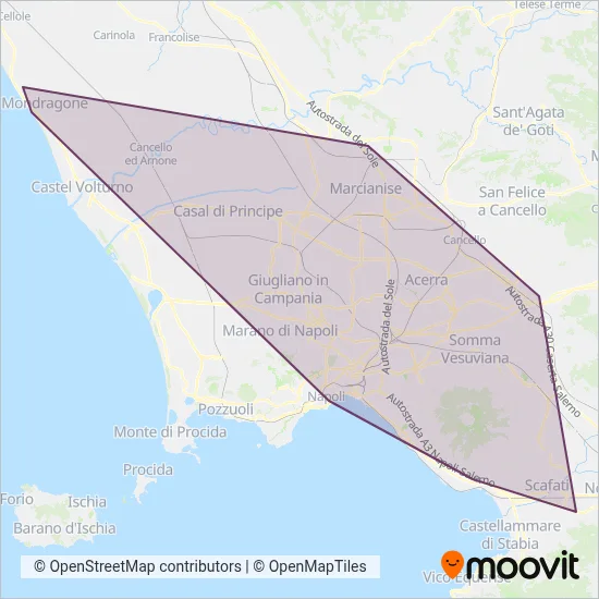 Area coperta dal servizio di ATC