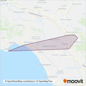 FernandesBus coverage area map