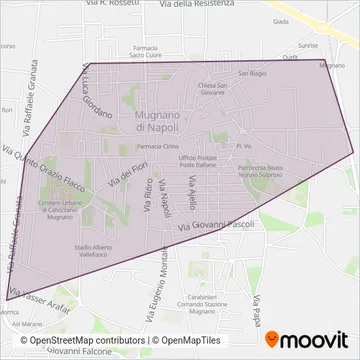 Ini Bus coverage area map