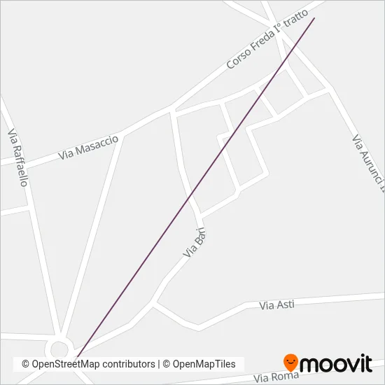 Area coperta dal servizio di Petteruti Viaggi