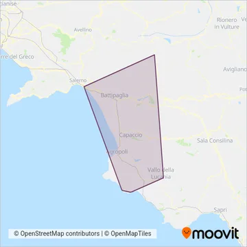 CIAV coverage area map