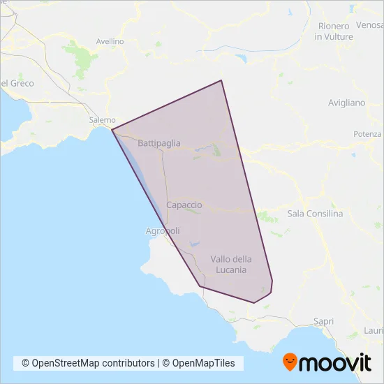 CIAV coverage area map
