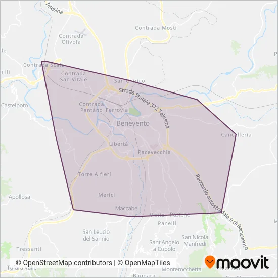 Trotta Mobility coverage area map