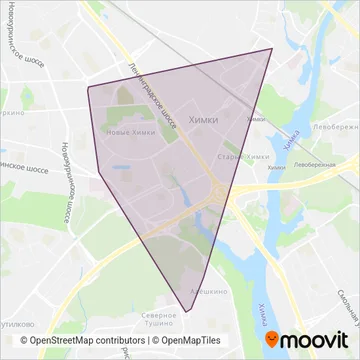 МП «Химкиэлектротранс» coverage area map