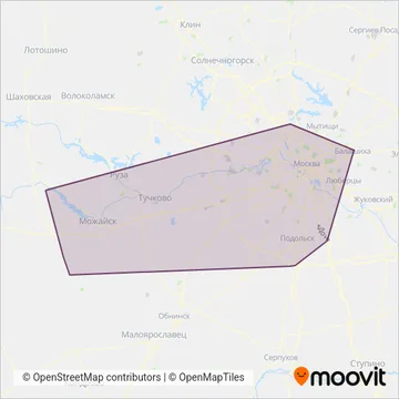ООО «Альфа-грант» coverage area map