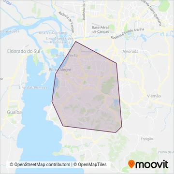 CARRIS coverage area map