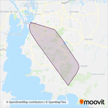 CONSÓRCIO MAIS coverage area map