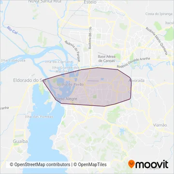 CONSÓRCIO MOB coverage area map