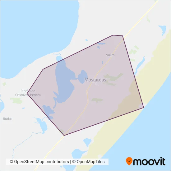 TSC - Municipal Mostardas coverage area map