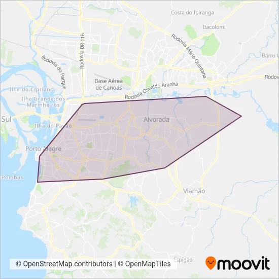 Soul coverage area map