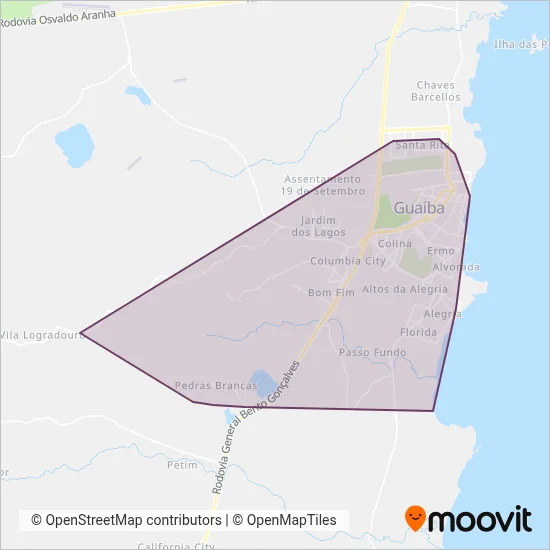 Expresso Assur coverage area map