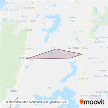COOTTRECE coverage area map