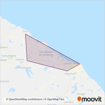 Vitória | Metropolitano coverage area map