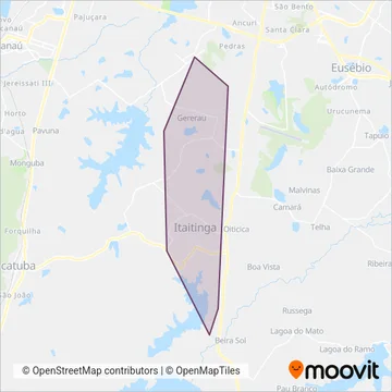 TRUI coverage area map