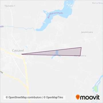 Aurora Transportes coverage area map