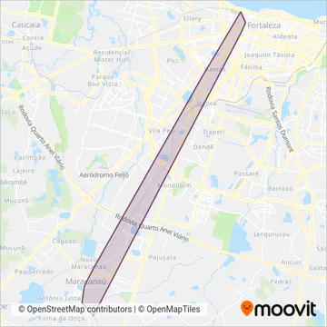 METROFOR (Subway) coverage area map