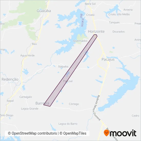 COOPSERTÃO (Alternativo) coverage area map