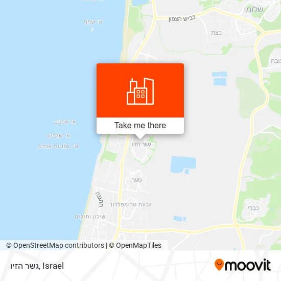 Карта גשר הזיו
