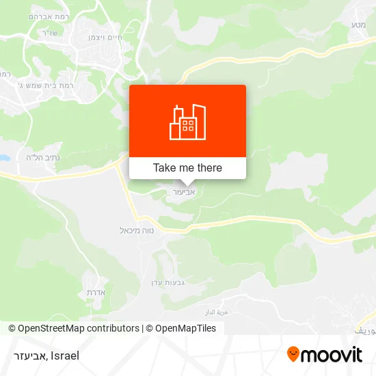 Карта אביעזר