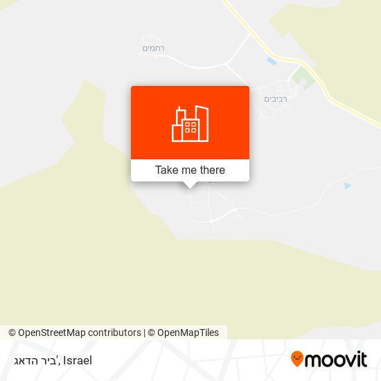 ביר הדאג' map
