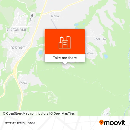 Карта טובא-זנגרייה
