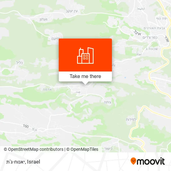 Карта יאנוח-ג'ת