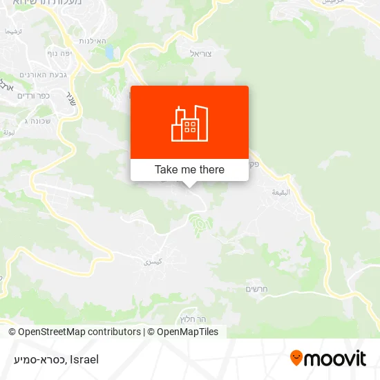 כסרא-סמיע map