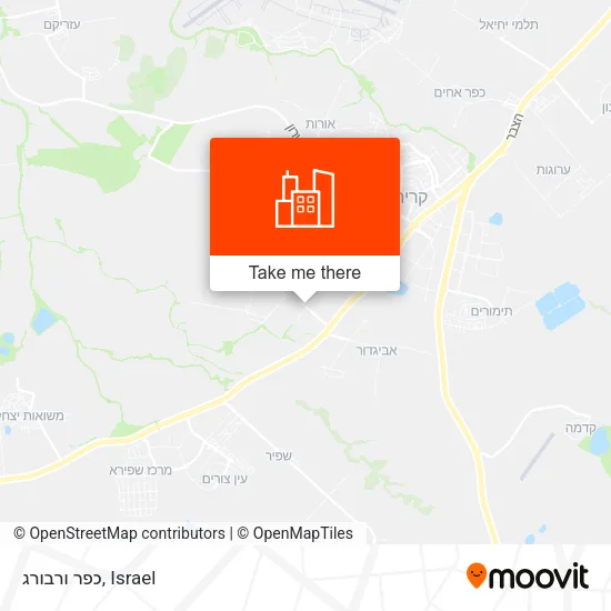 כפר ורבורג map
