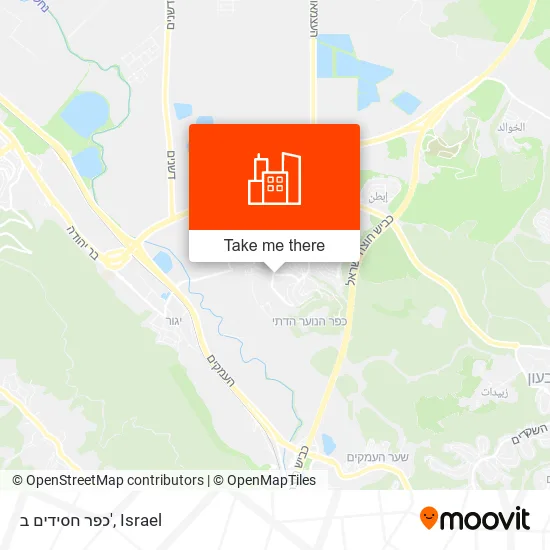 Карта כפר חסידים ב'